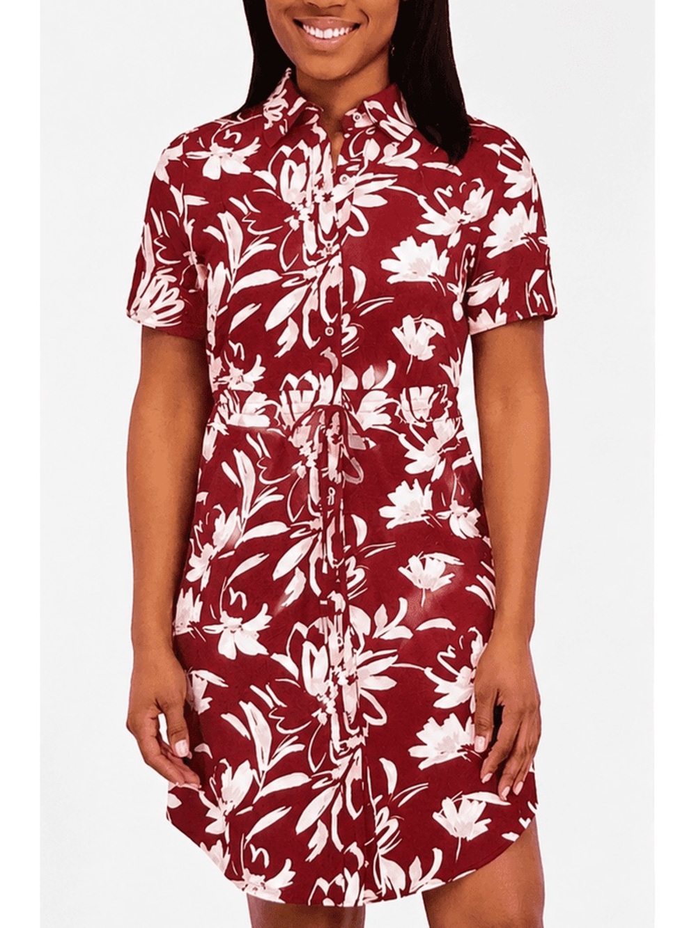 Halston Women’s Short Sleeve T-Shirt Dress